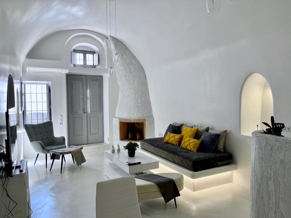 Aidos Villa Santorini Megalochori  Luaran gambar