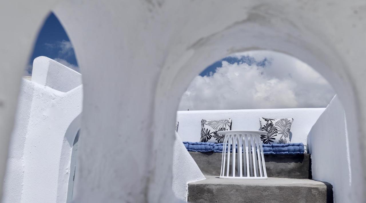 Aidos Villa Santorini Megalochori  Luaran gambar
