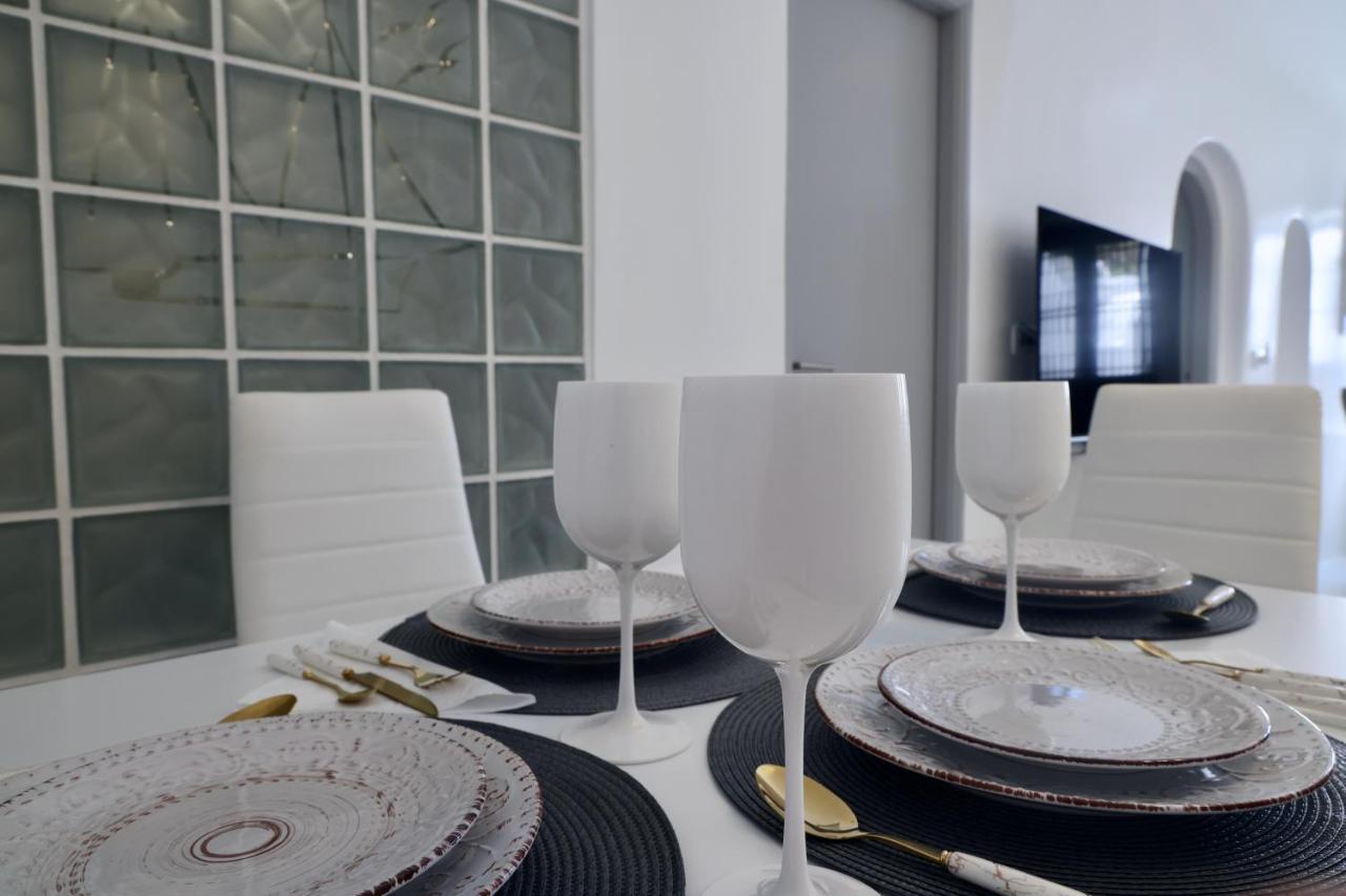 Aidos Villa Santorini Megalochori  Luaran gambar
