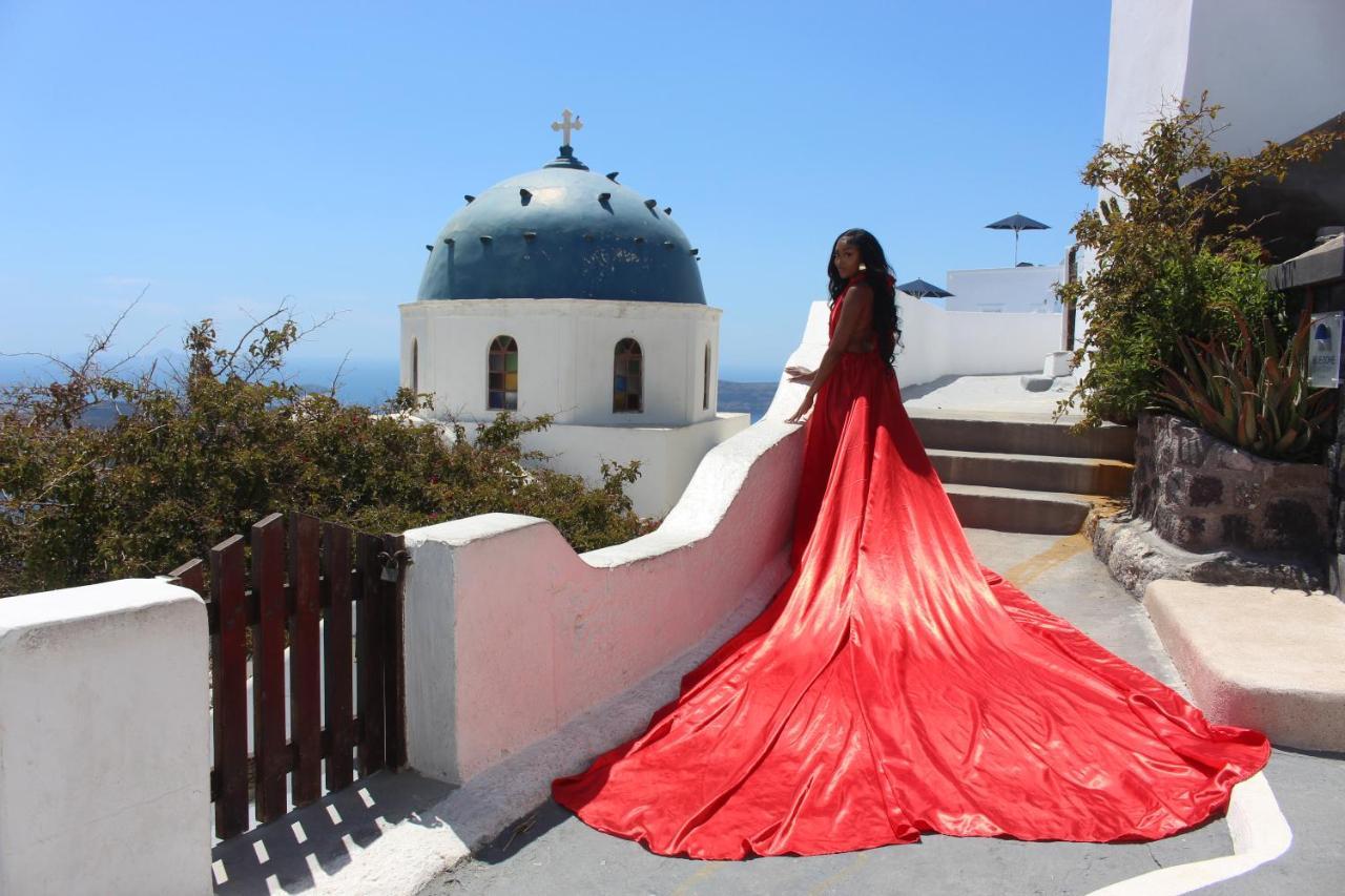 Aidos Villa Santorini Megalochori  Luaran gambar