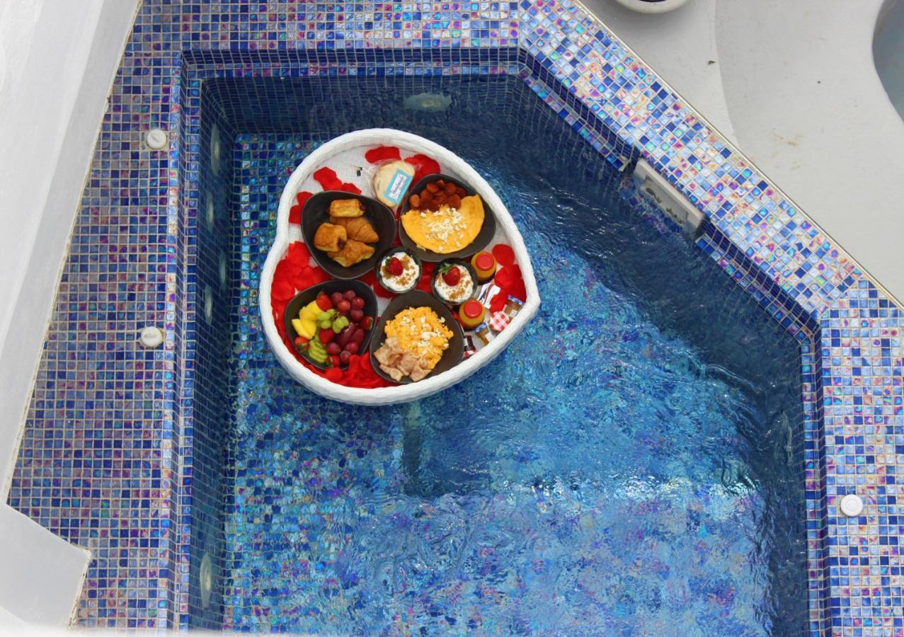 Aidos Villa Santorini Megalochori  Luaran gambar