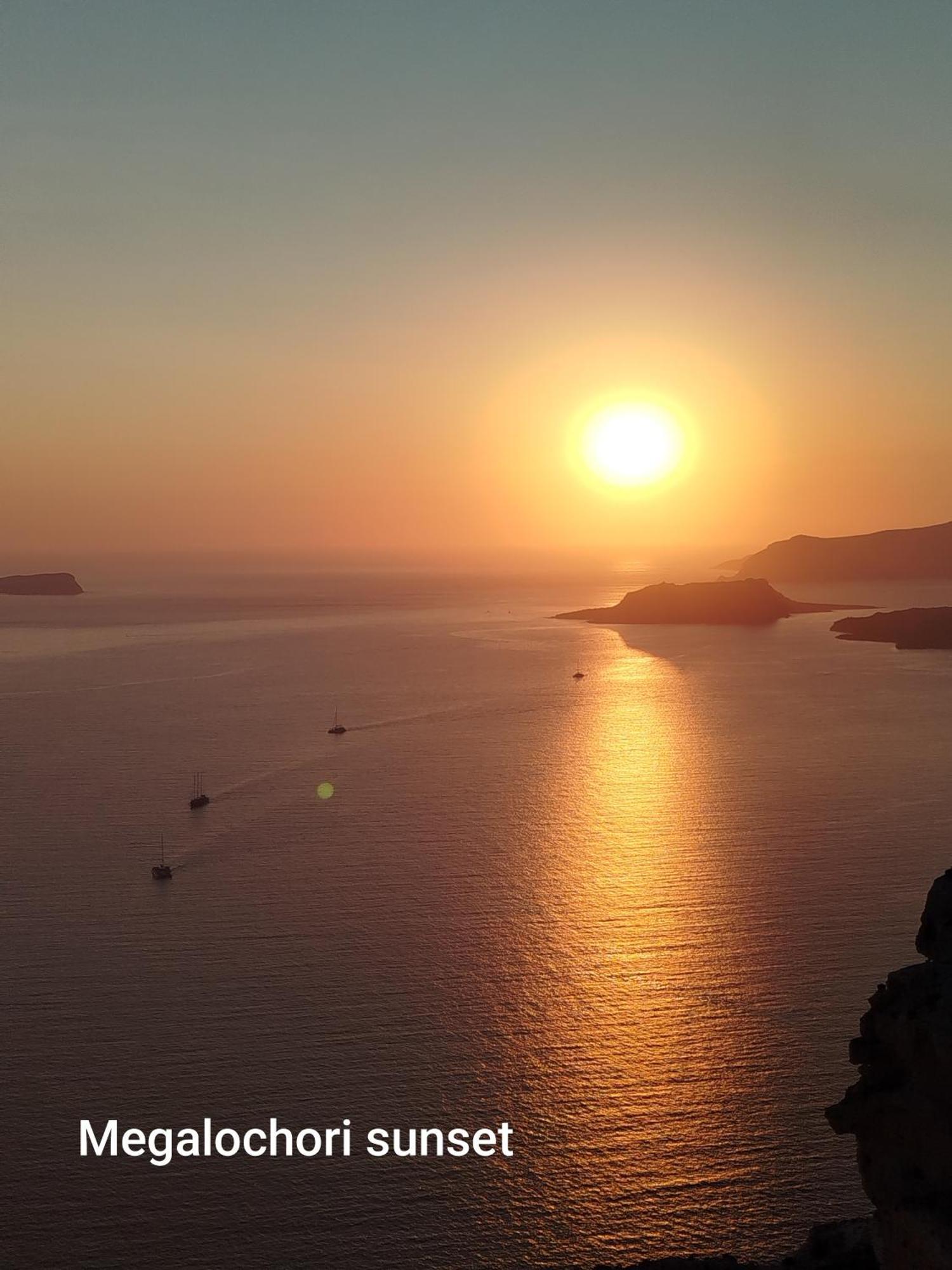 Aidos Villa Santorini Megalochori  Luaran gambar